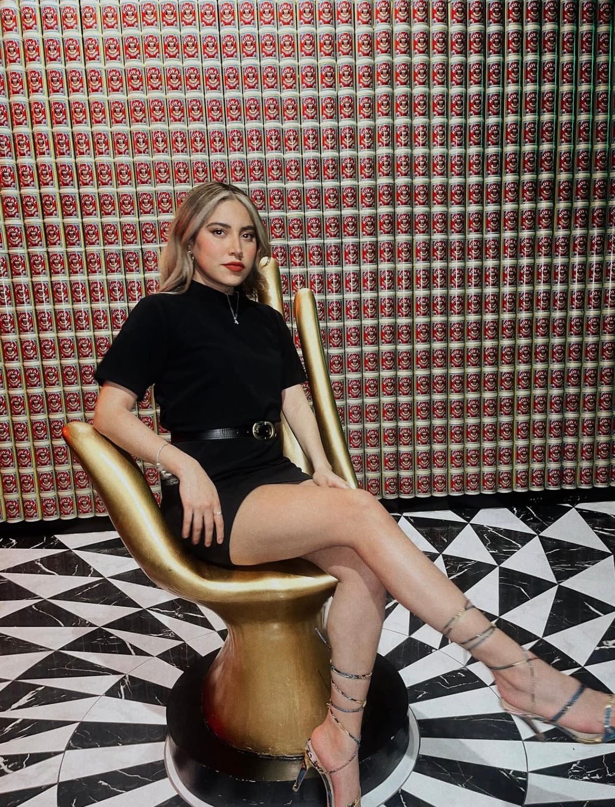 Founder seated in an alternate editorial portrait